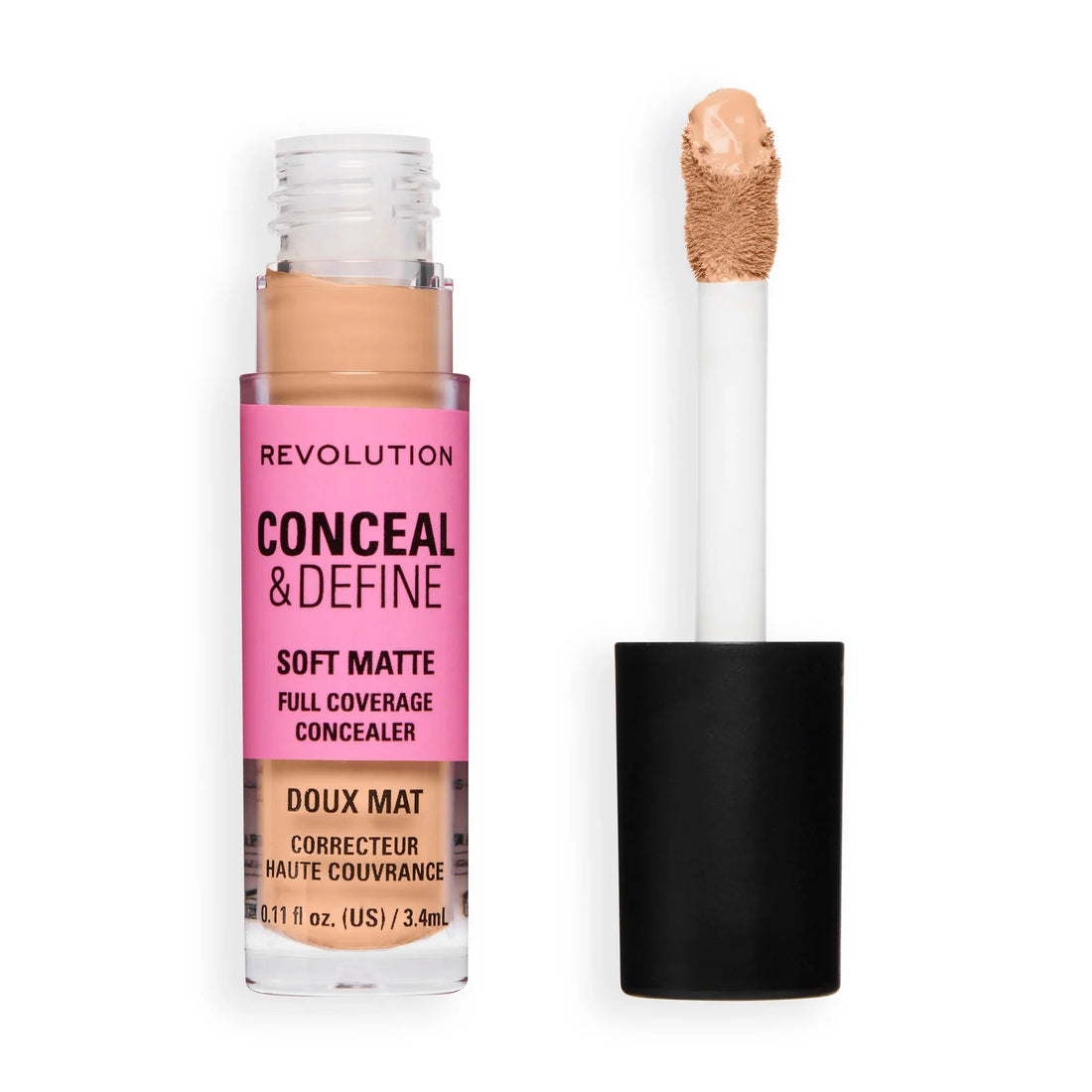 Revolution Conceal And Define Full Coverage Concealer C5NW 3.4ml