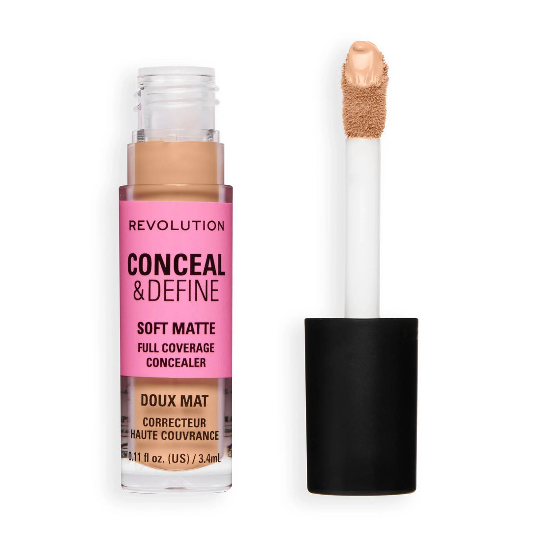 Revolution Conceal And Define Full Coverage Concealer C8C 3.4ml