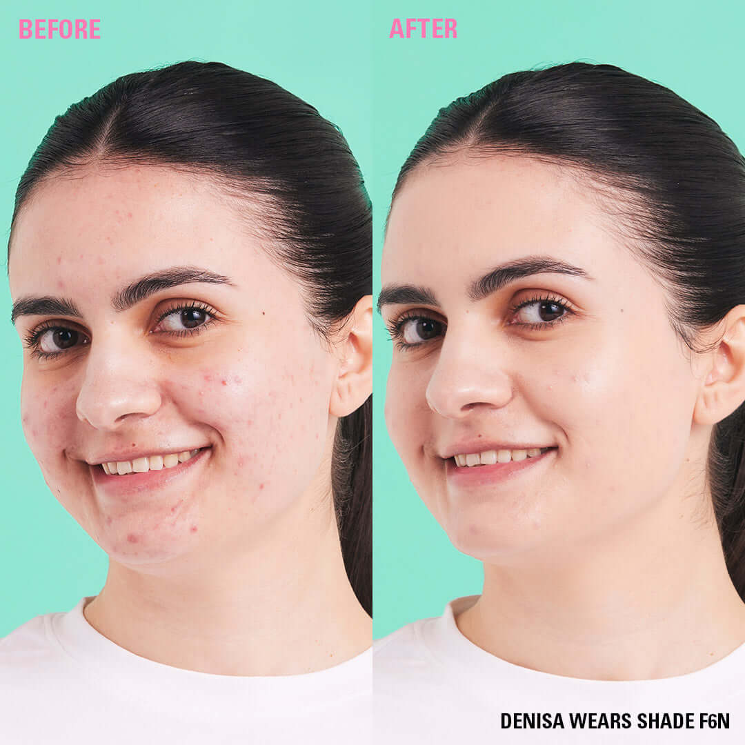Revolution Conceal & Define Soft Matte Tube Foundation F6N 23ml