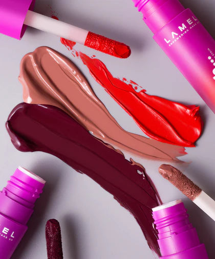 LAMEL Posh Matte Liquid Lip Stain 406 Ruby Red 4gm