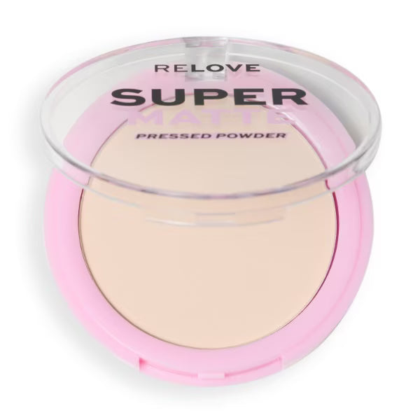 Relove By Revolution Super Matte Pressed Powder Translucent