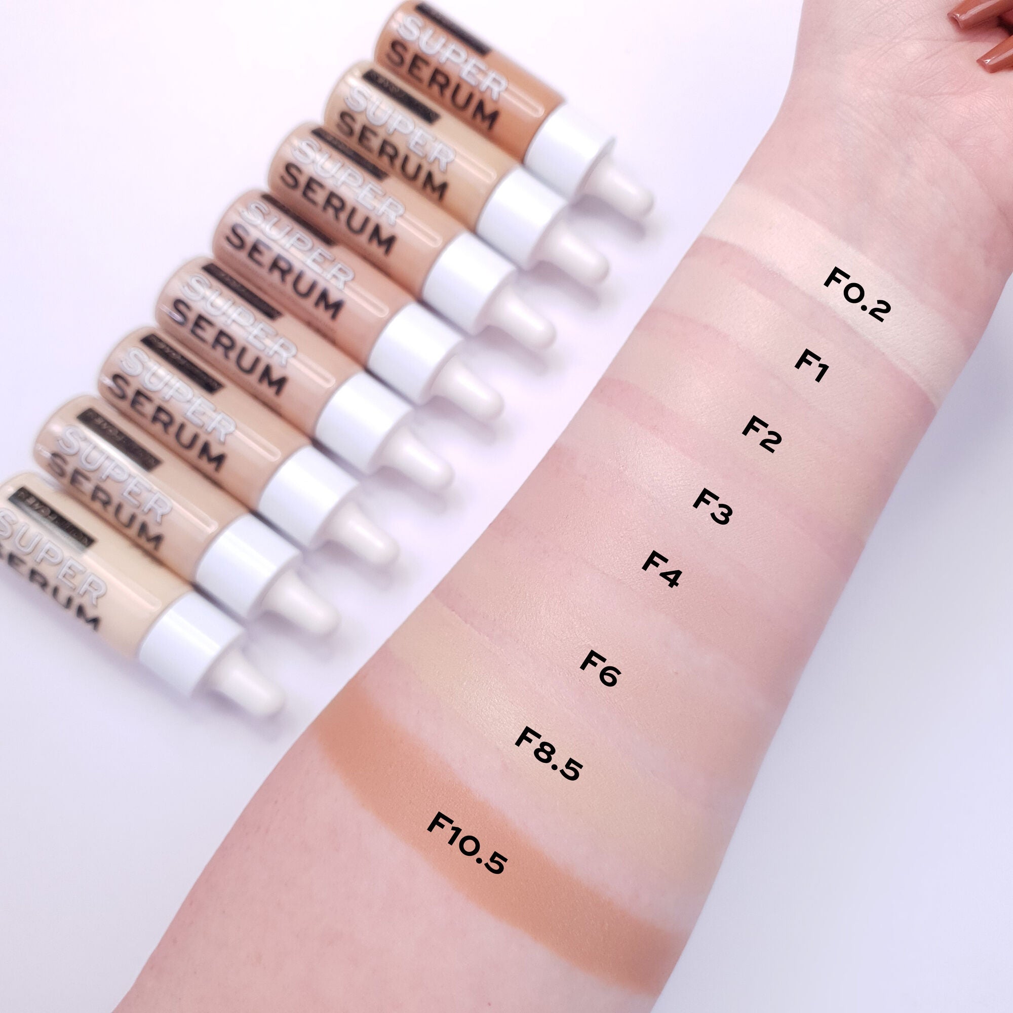 Relove By Revolution Super Serum Foundation F10.5 25ml