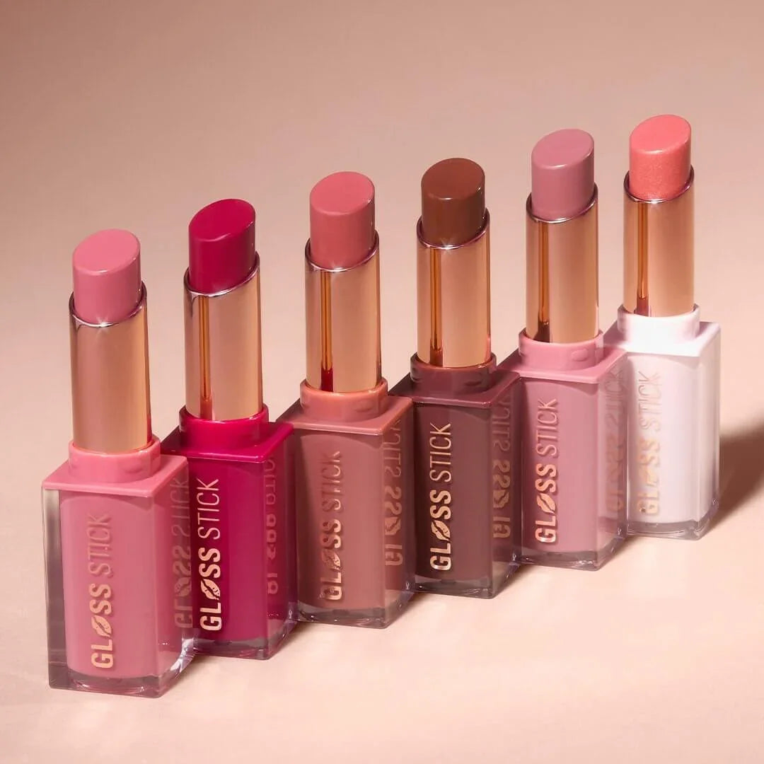 Revolution Pout Lip Gloss Stick Shimmer Toasted Caramel