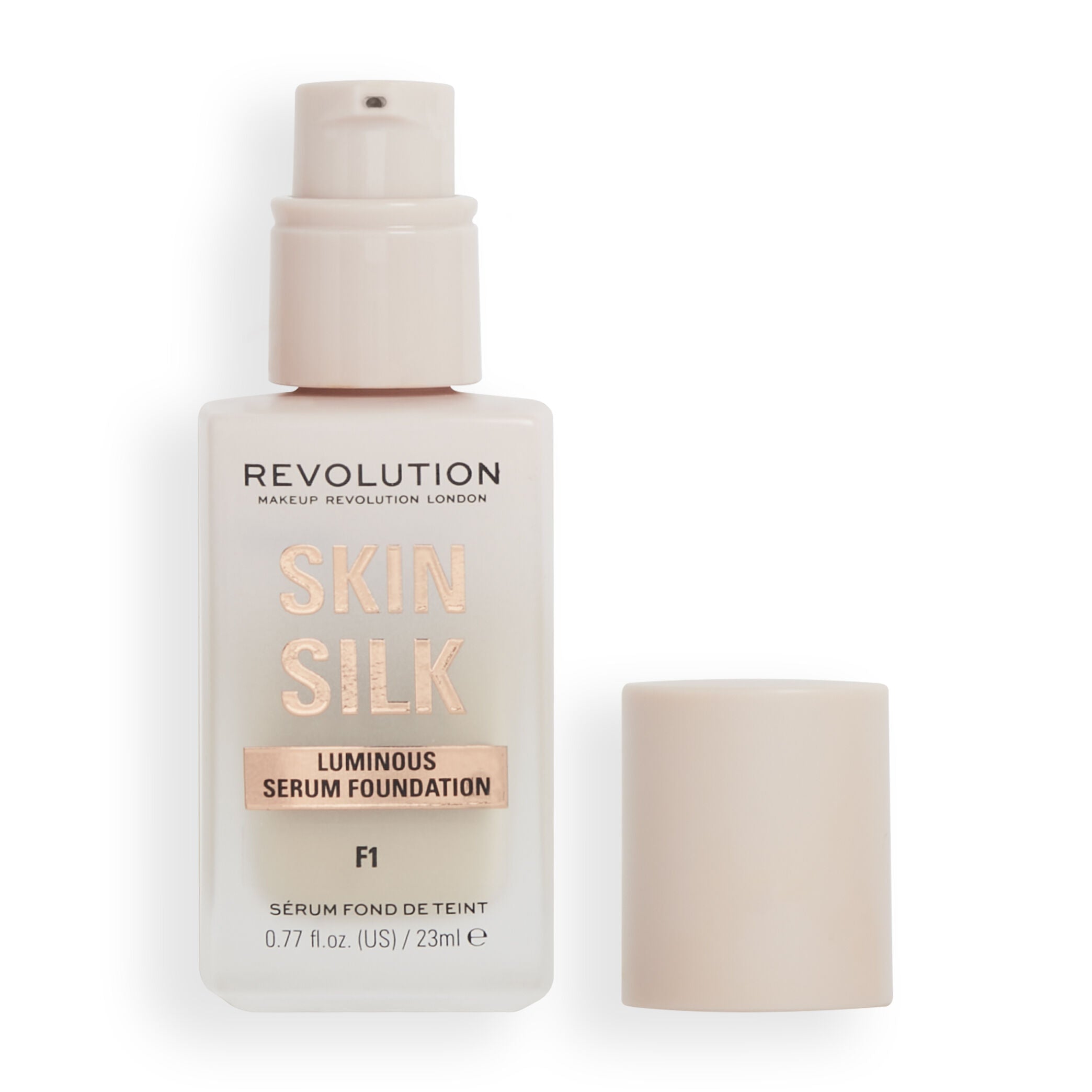 Makeup Revolution Skin Silk Serum Foundation F1 23ml