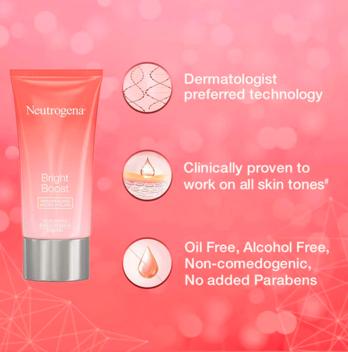 Neutrogena Bright Boost Resurfacing Micro Polish 75ml