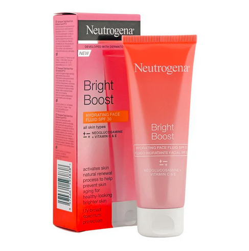 Neutrogena Bright Boost Hydrating Face Fluid Spf30 50ml