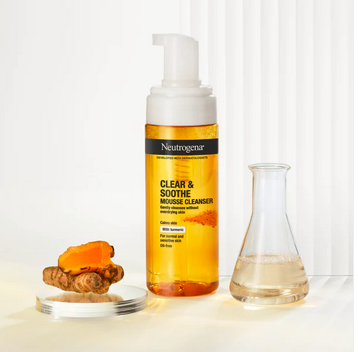 Neutrogena Soothing Clear Mousse Cleanser 150ml