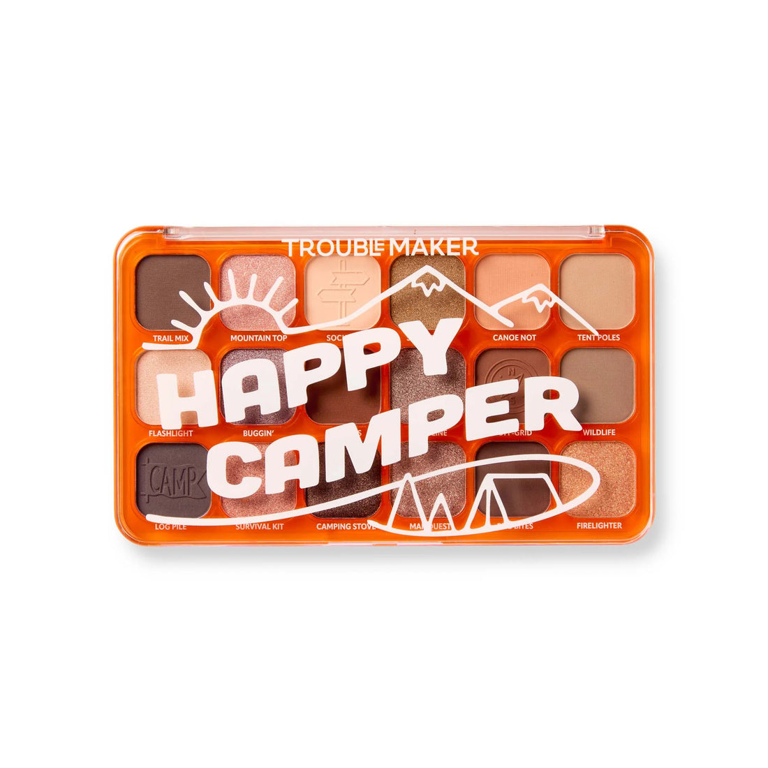 Trouble Maker Big Trouble Shadow Palette Happy Camper