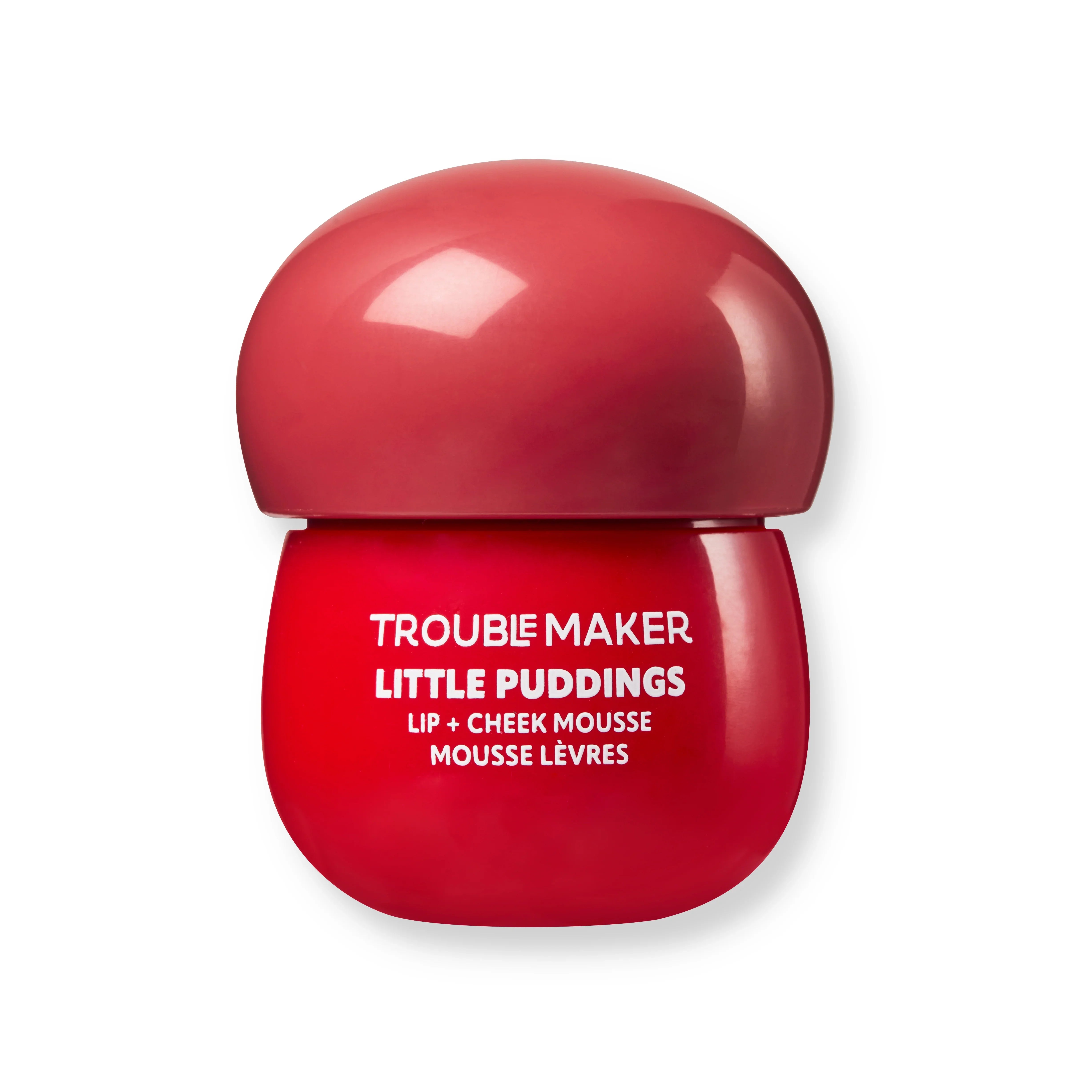 Trouble Maker Little Pudding Blurring Lip + Cheek Mousse Kimmi Coral Pink 5gm