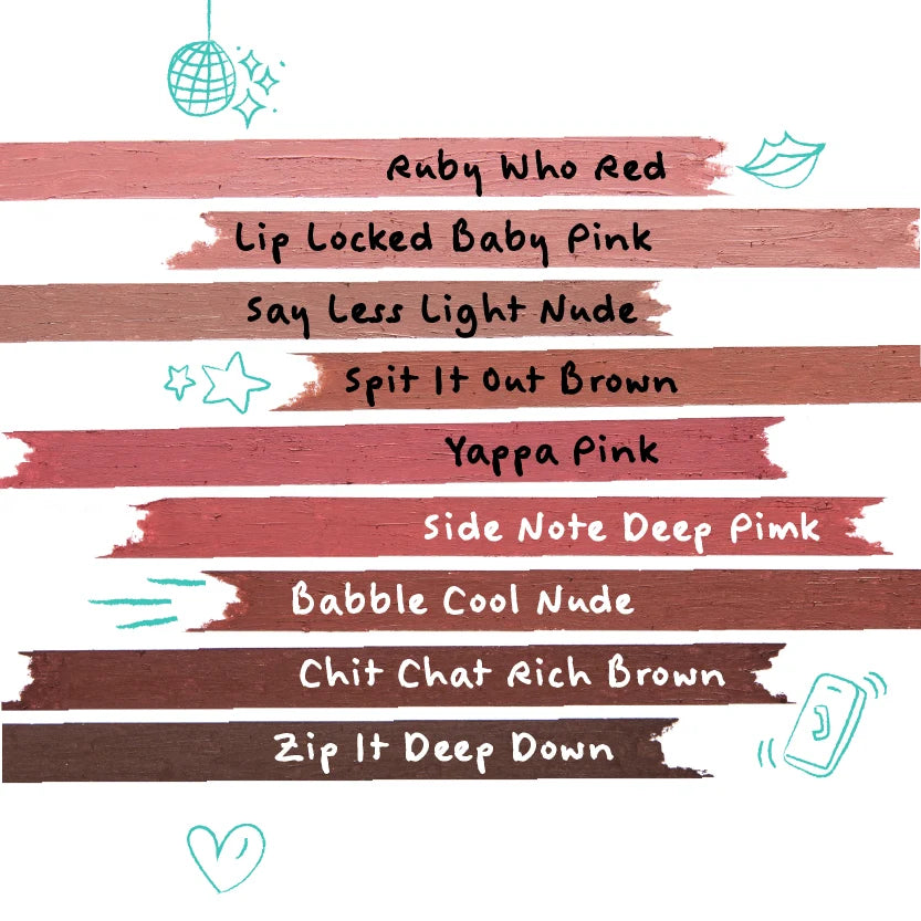 Trouble Maker Overdo It Lip Liner Pencil Side Note Deep Pink