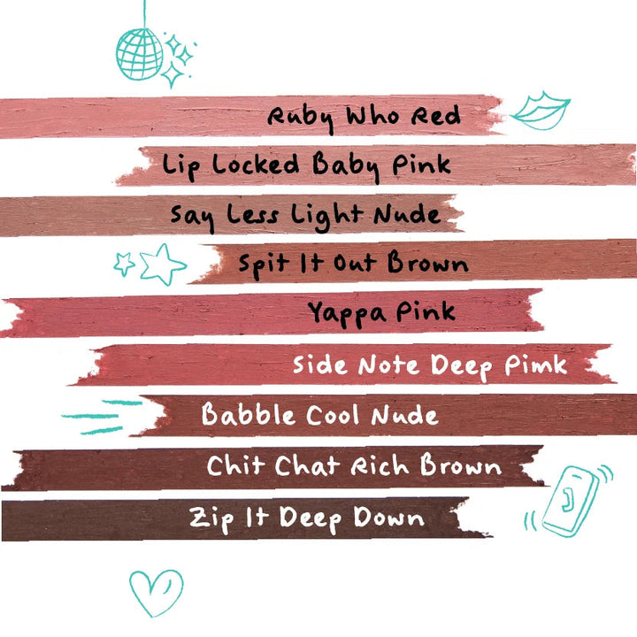 Trouble Maker Overdo It Lip Liner Pencil Side Note Deep Pink