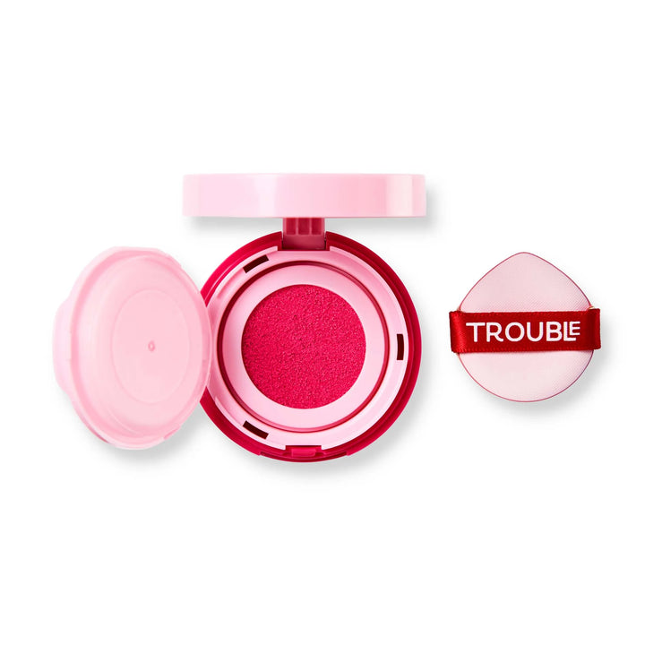 Trouble Maker Press Play Blush Cushion Non Stop Hot Pink 4gm