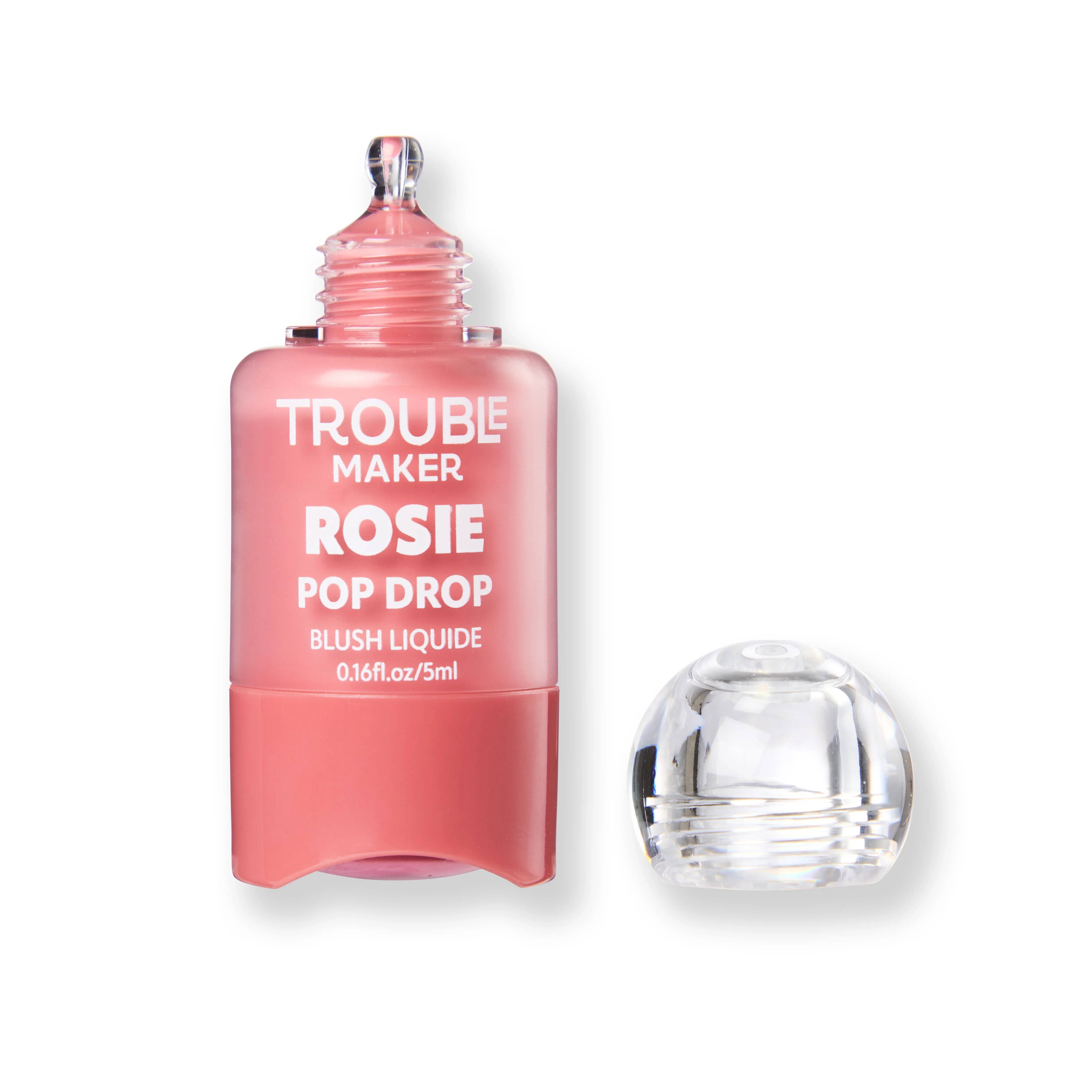 Trouble Maker Pop Drop Rosie Liquid Blush Rose Pink 5ml