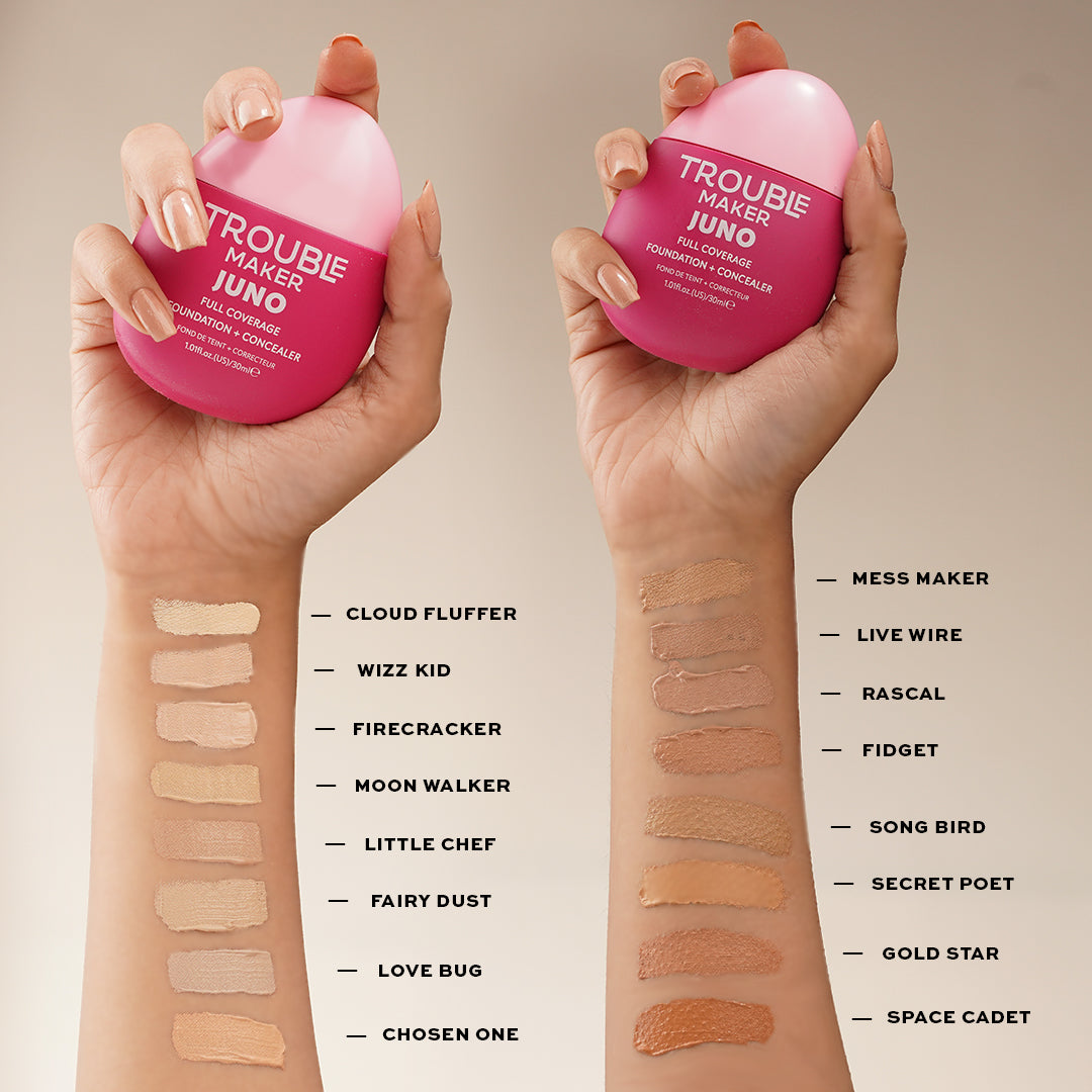 Trouble Maker Juno Full Coverage Matte Foundation Rascal 30ml